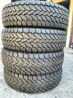 New 4x 235/85/16 General Grabber AT3 white lattering