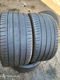 2x 315/30/22 Michelin pilot Sport 4S