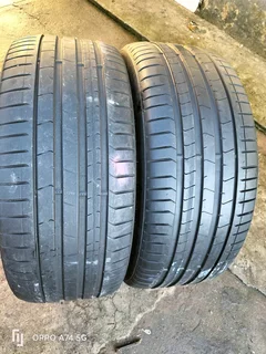 2x 275/35/22 Pirelli pzero