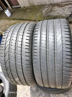 2x 295/35/21 Pirelli pzero normal tyres