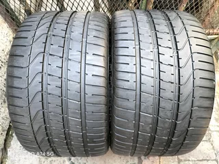 2x 295/30/19 Pirelli Pzero like new