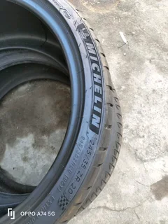 2x 245/35/20 Michelin pilot Sport 4S