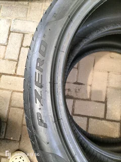 4tyres 265/40/21 Pirelli pzero normal tyres like new
