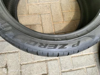 2x 315/35/22 Pirelli pzero like new