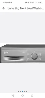 Univa 6kg Front Loader Washing Machine Perfect Condition