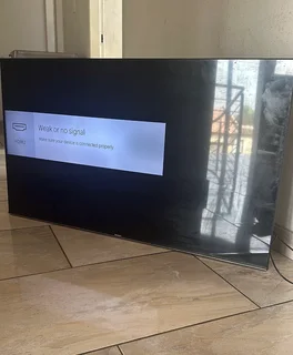 55 inch 4k series Hisense smart TV Vidaa