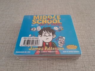 MIDDLE SCHOOL - I FUNNY AND GET ME OUT OF HERE. A MIDDLE SCHOOL STORIES.  AUDIOBOOKS FOR SALE.