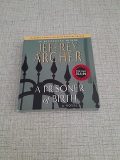 A Prisoner Of Birth By Jeffrey Archer Audiobook For Sale.