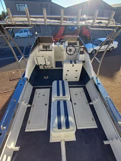 6.25M Gamefish on Trailer with 2 x DF140 Suzuki 4-strokes