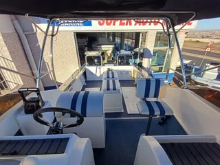 6.25M Gamefish on Trailer with 2 x DF140 Suzuki 4-strokes