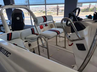 600 INDIGO ON TRAILER WITH DF140BTL SUZUKI 4 STROKE