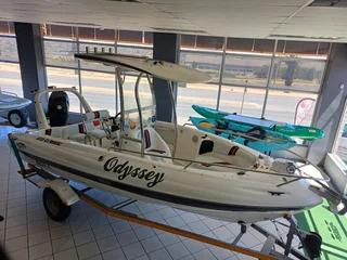 600 Indigo On Trailer With Df140btl Suzuki 4 Stroke