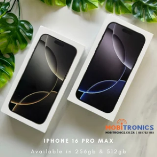 Iphone 16 Pro Max 256gb - Brand New Sealed