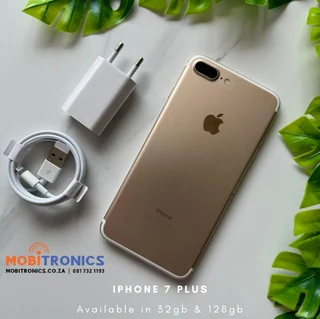 iPhone 7 Plus 32gb/128gb  - Certified Pre-Owned - 6 Months Warranty