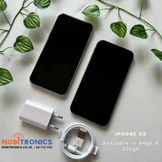 iPhone XS 64gb/256gb - Certified Pre-Owned - 6 Months Warranty
