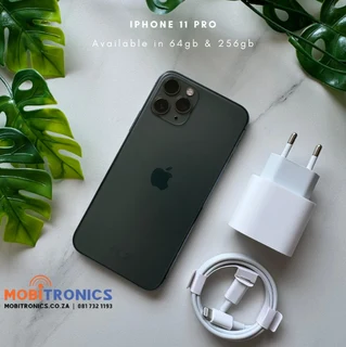 iPhone 11 Pro 64/256gb - Certified Pre-Owned - 6 Months Warranty