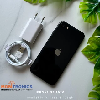 iPhone SE 2020 64gb/128gb - Certified Pre-Owned - 6 Months Warranty