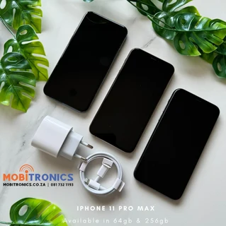 iPhone 11 Pro Max 64gb/256gb - Certified Pre-Owned - 6 Months Warranty