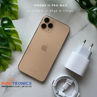 iPhone 11 Pro Max 64gb/256gb - Certified Pre-Owned - 6 Months Warranty