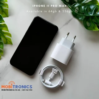 iPhone 11 Pro Max 64gb/256gb - Certified Pre-Owned - 6 Months Warranty