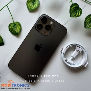 iPhone 13 Pro Max 128gb/256gb - Certified Pre-Owned - 6 Months Warranty
