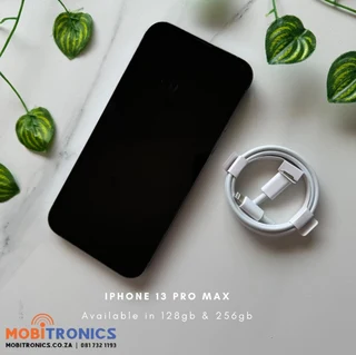 iPhone 13 Pro Max 128gb/256gb - Certified Pre-Owned - 6 Months Warranty