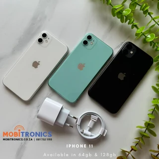 iPhone 11 64gb/128gb - Certified Pre-Owned - 6 Months Warranty