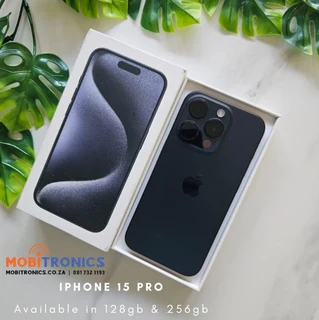 iPhone 15 Pro 128gb/256gb - Certified Pre-Owned - 6 Months Warranty