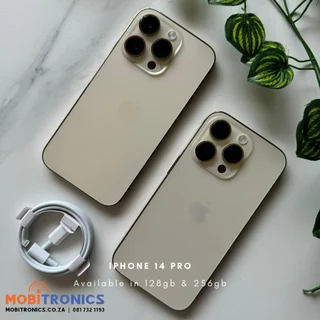iPhone 14 Pro 128gb/256gb - Certified Pre-Owned - 6 Months Warranty
