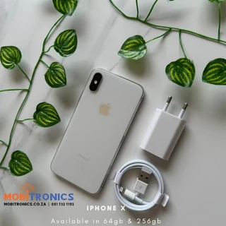 iPhone X 64gb/256gb - Certified Pre-Owned - 6 Months Warranty