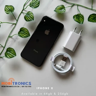 iPhone X 64gb/256gb - Certified Pre-Owned - 6 Months Warranty