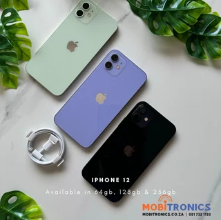 iPhone 12 64gb/128gb - Certified Pre-Owned - 6 Months Warranty
