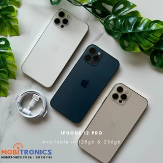 iPhone 12 Pro 128gb/256gb - Certified Pre-Owned - 6 Months Warranty
