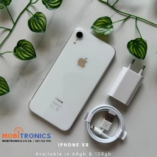 iPhone XR 128gb/64gb - Certified Pre-Owned - 6 Months Warranty