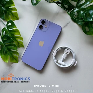 iPhone 12 Mini 64gb/128gb - Certified Pre-Owned - 6 Months Warranty