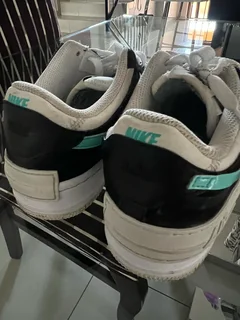 Nike Air Force 1 Shadow – Black, White &amp; Turquoise(pre loved)