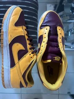 Nike Dunk Low – Maroon & Yellow