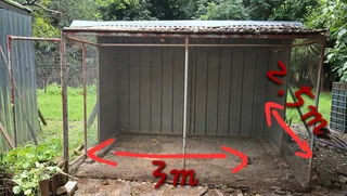 Large bird aviary for sale