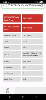 2019 Opel Corsa 1.0T Ecoflex 5 Door