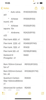 Cannabis growing suppli
