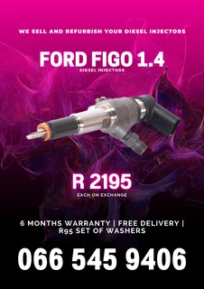 Ford Figo 1.4 Diesel Injectors For Sale On Exchange With Warranty