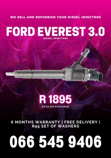 Ford Everest Diesel Injectors For Sale On Exchange With Warranty