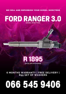 Ford Ranger 3.0 Tdci Diesel Injectors For Sale On Exchange With Warranty