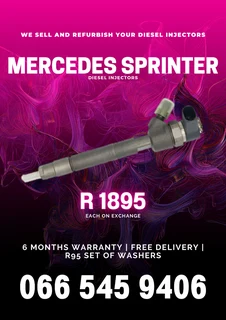 Mercedes Benz Sprinter Diesel Injectors For Sale On Exchange With Warranty