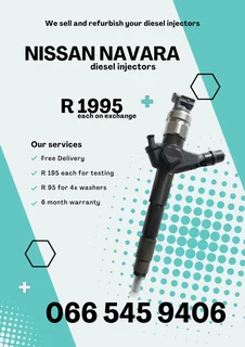 Nissan Navara Diesel Injectors For Sale On Exchange With Warranty