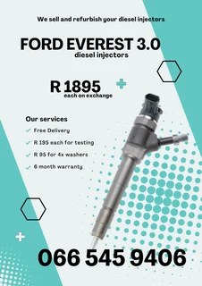 Ford Everest Diesel Injectors For Sale On Exchange With Warranty