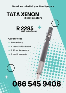 Tata Xenon Diesel Injectors For Sale On Exchange With Warranty