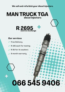 Man Tga Truck Diesel Injectors For Sale On Exchange With Warranty