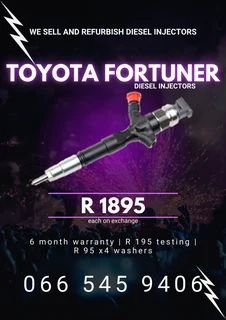 Toyota Fortuner Diesel Injectors For Sale On Exchange With Warranty