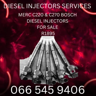 Mercedes C220 & C270 Bosch Diesel Injectors For Sale On Exchange With Warranty